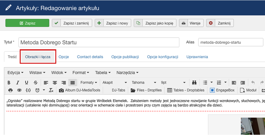 Dodanie atrybutu alt do obrazka